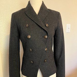 Banana Republic Double Breasted Wool Blazer